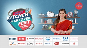 Upgrade your dining experience with our stunning dinner sets at the SMART Kitchen Makeover Fest! 🍽️✨ Cello Opalware Dinner Set: Buy 1 Get 1 Free. Larah Opalware Dinner Set: Rs. 999. Visit SMART Bazaar today for amazing offers on kitchenware! #SMARTBazaar #KitchenMakeoverFest #Kitchenware #KitchenMakeover | SMART Bazaar