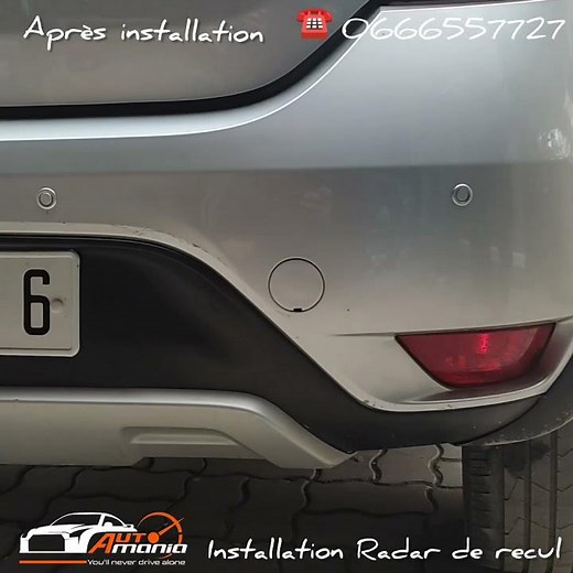 Installation Radar de recul