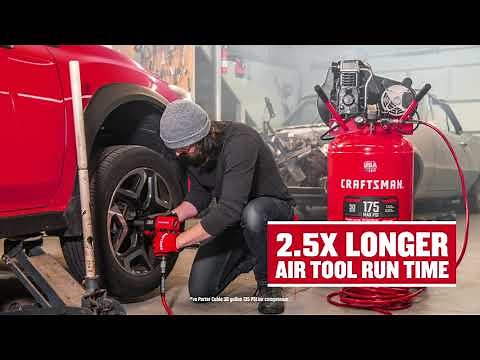 30 Gal Oil Lubricated Air Compressor