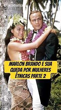 Marlon Brando's ethnic wives and their xenophobia towards their children! #clipping