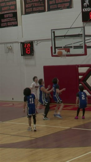 Matthew Chartier Euro-Step Finish vs Middletown 🌀🏀 #EWGHoops #RIHoops