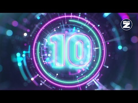 10 Seconds Countdown Timer Cyber Sci-Fi Hud with voice - Numeri e Conto alla Rovescia - 倒數