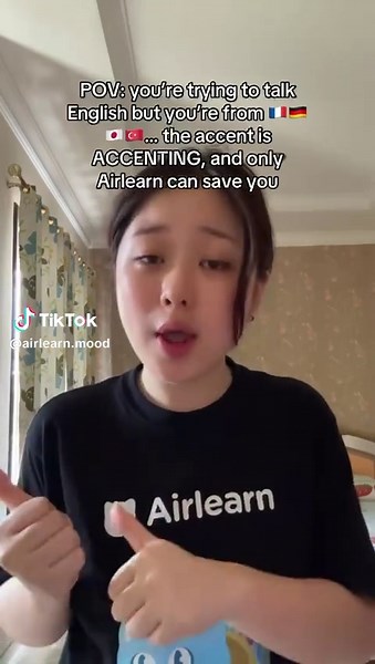 POV: Trying to speak English but you’re from 🇫🇷🇩🇪🇯🇵🇹🇷… the accent is real, and only Airlearn can save you 😭🗣️ #LanguageStruggles #Airlearn #AccentProblems #bilinguallife