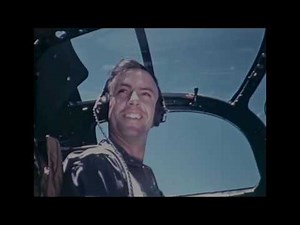 How to Fly the Bell P-39 Fighter - Original Color WWII Educational Film