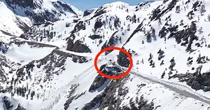 Drone Footage Captures The Terrifying Work Of Plowing Yosemite’s Tioga Pass