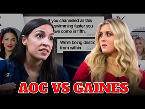 Riley Gaines EXPOSES AOC – “Swim Faster” Insult Gets NUKED!