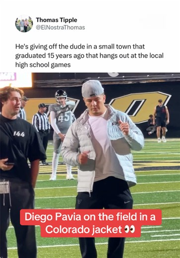 When you finish second in Heisman voting, you can wear whatever you want 😮‍💨😂 (via DNVR_Buffs/X, h/t EINostraThomas/X) #diegopavia #colorado #coloradofootball #vanderbilt #collegefootball