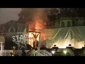 **BEST VIDEO** Fire Breaks out at Disneyland on the famous "It's A Small World" ride in Anaheim, CA.