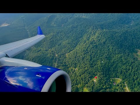 [4K] – Full Flight – Breeze Airlines – Airbus A220-371 – MCO-CRW – N213BZ – MX217 – IFS 823