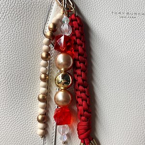 Handmade Bag Charm With a Red and Gold Valentine's Day Theme - Etsy