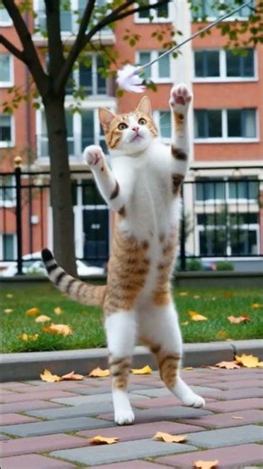 Epic Cat Fails Shorts #52 Feather Toy Jump Fail 🪶