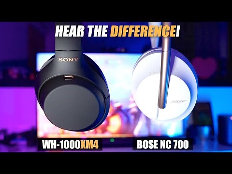 Sony WH-1000XM4 vs Bose NC 700 Call Quality and Noise Cancelling - Hear The Difference!