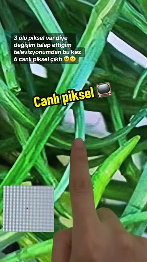 Televizyon Piksel Sorunu: 3 Ölü Pikselden 6 Canlı Piksele