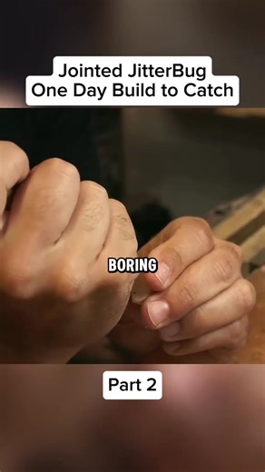 Jointed JitterBug | One Day Build to Catch part 2 #mechanic #fishing #autobody #automechanic | Marling Baits