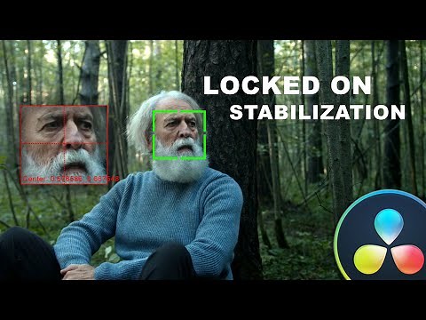 LOCKED-ON STABILIZATION EFFECT | Davinci Resolve Tutorial | SUPER EASY