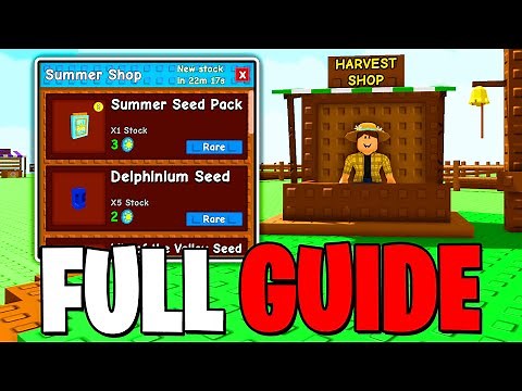 FULL GUIDE To COMPLETE MEGA HARVEST UPDATE In Grow A Garden! Roblox