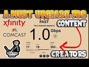 How to get Xfinity 300 mb UPLOAD Speed