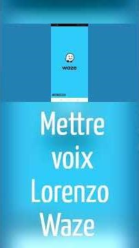 I tested Lorenzo's voice on #waze (and here's how to do it) #tip
