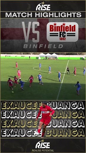 🌟 Ex. Buanga 🆚️ Binfield FC #U23 #highlights #soccer #ViralFootball #dribbler #RISE #skill #fyp #RWB