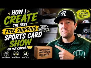 How I Create the Best Free Shipping Sports Card Show on Whatnot