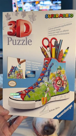 SUPER MARIO 3D PUZZLE Ravensburger QUICK LOOK Adult Collectible Superhero Toys Review