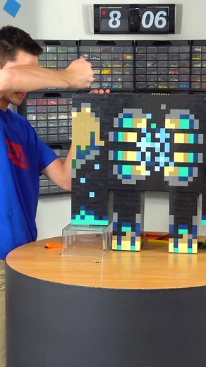 Riley S | I Built the Warden using 10,000 LEGOs! @brickscience_official #lego #legomoc #legofan #legotutorials #diy #legominecraft #legomindstorms... | Instagram