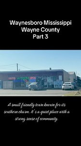 Waynesboro Mississippi, Wayne County. A small friendly town known for its southern charm. It’s a quiet place with a strong sense of community. #Mississippi #roadtrip #ontheroad #travel #travelvlog | John Wiggins