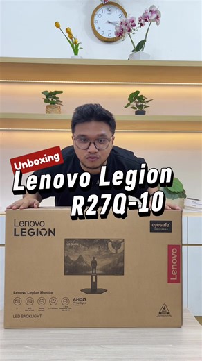 Upgrade setup bukan cuma soal gaya, tapi soal performa 🔥 Lenovo Legion R27Q-10 hadir dengan layar 27” QHD yang tajam banget, warna akurat buat edit foto & video, plus refresh rate tinggi yang bikin setiap gerakan di game terasa super halus tanpa blur. Siang dipakai ngonten, editing, multitasking. Malam tinggal gas push rank tanpa stutter, tanpa tearing. Satu monitor, dua dunia: produktif ✅ kompetitif ✅ Kalau cari layar yang bisa diajak kerja keras sekaligus main serius, ini jawabannya. Lenovo L