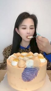 Yellow Cheese blind box cake | Satisfying Asmr #trendingnow #foryouシ #fypviralシ #yummycake #yellowcheeseblindboxcake #cheesecake | Jiao Asmr