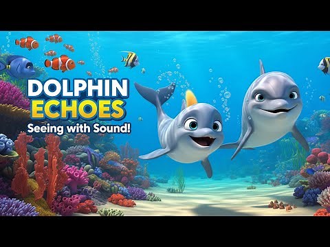 How Do Dolphins See With Sound? | 🐬 Echolocation Explained! | Fun Animal Science