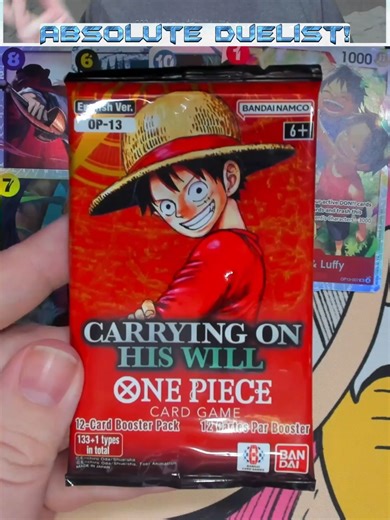 OP13 Upgraded Box Packs! || 14 of 18 || #onepiece #optcg #onepiecetcg #op13 #opening #fyp #foryoupagе