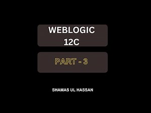 Weblogic Server 12c (Repository ) Installation Guide at windows 10 || PART-3 | | easylogic