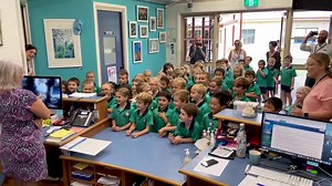 6.2K views · 69 reactions | HOW CUTE: The Year 1s at Matthew Flinders Anglican College put together a special surprise to farewell Mrs Sharon Dalton, who is leaving the college after 29 years. Good Luck Mrs Dalton! | Sunshine Coast Daily | Facebook