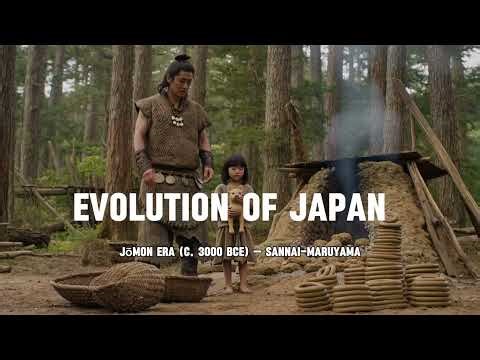 Evolution of Japan | From Jomon to 2500 – A Cinematic History Timeline