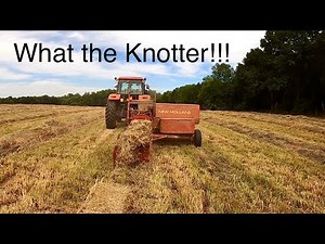 Square Baler Issues - Knot hanging on the billhook