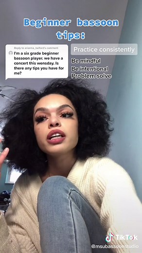 Reply to @arianna_twiford most of all, have fun! That’s the point! #bassoon #bassoonist #music #musicschool #beginner #beginnertips #howto #advice