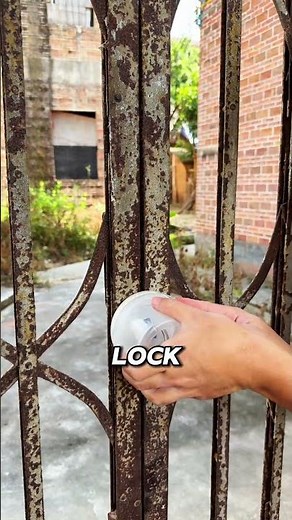 Genius Trick to Protect Your Lock from Rust￼!