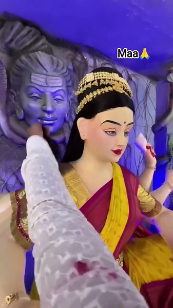 Kan Me Unke Kundal Sobhe ❤️🌺Mata Rani ji 💕☺️ song Durga maa #jaimatadi #youtubeshorts #devigeet