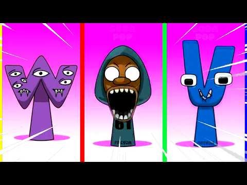 ULTIMATE SPRUNKI OC SODA POP SONG! 😱 3-Phase Alphabet & Numbers Mega Compilation