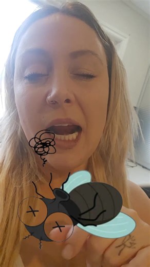 When you think it’s over… but it’s just getting started 😂 #FlyDrama #NotDeadYet #SurpriseBitch #DeadFly #FunnyAnimals