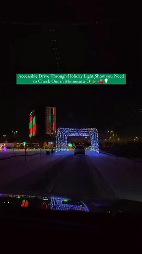 23K views · 5.7K reactions | Minnesota holiday drive-through light...