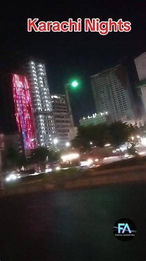 Karachi The City Of Lights #viralshort #dubai #cityinpakistan #viralshorts