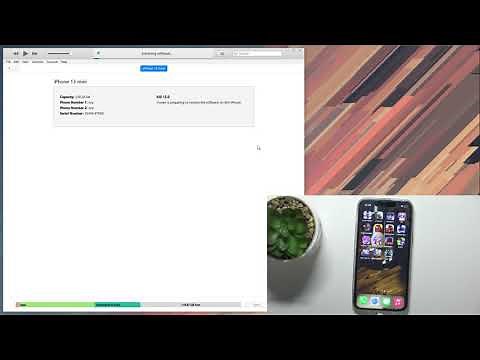 How to Restore iPhone 13 Mini by iTunes to Factory Settings | Wipe All Data | Factory Reset iOS