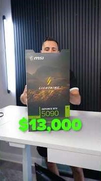 Building an Overkill $13,000 Gaming PC w/ MSI RTX 5090 Lightning Z