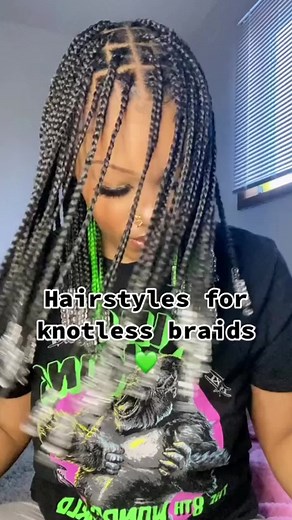 9 Hairstyles for Knotless Braids with Beads: Trendy Hair Ideas