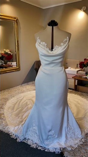 Modern Filipiniana Wedding Dress #shorts