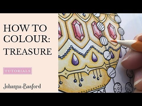 Colouring Tutorial : How to Colour Treasure!