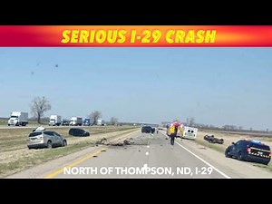 Multiple Vehicle Crash On I-29 Near Grand Forks Monday