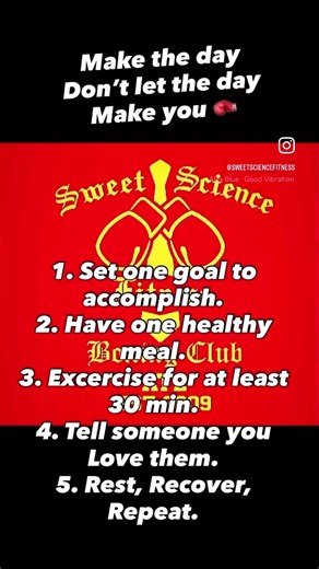 @sweetsciencefitness daily affirmation 1/5/26 .. Follow @sweetsciencefitness .. #sweetsciencefitnessatlanta #boxinglife #motivation #dailyaffirmations #atlbestboxinggym