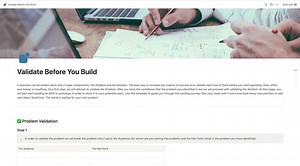 Business Idea Validation Notion Template - Etsy